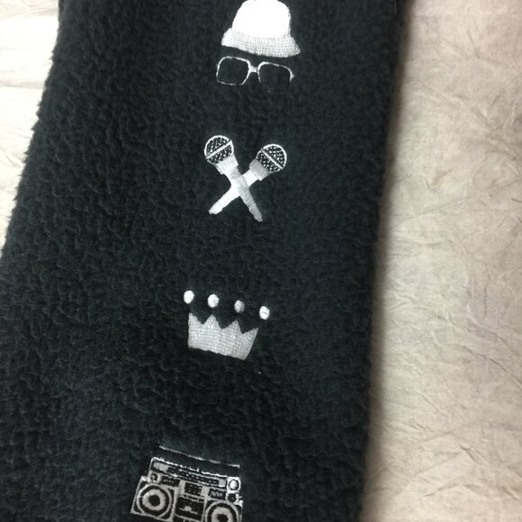 Burton RUN DMC Sweatshirt Fleece Soft XL Snowboarding Rap Old School NYC 80's - Picture 11 of 11